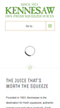 Mobile Screenshot of kennesawjuice.com