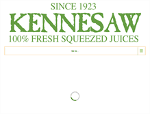 Tablet Screenshot of kennesawjuice.com